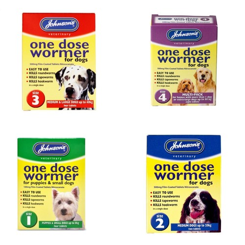 Johnsons one dose easy wormer - johnsons,