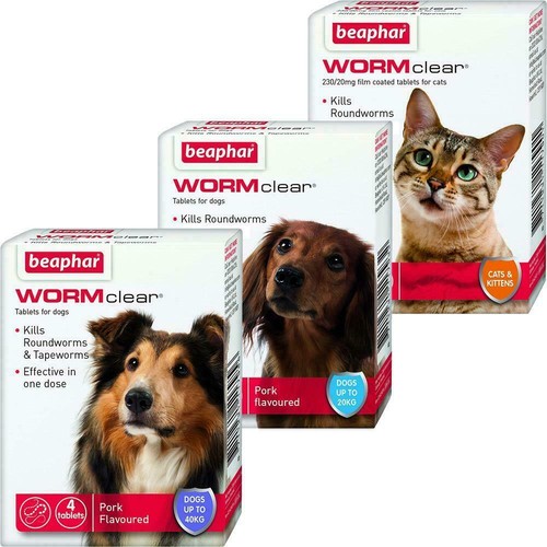Beaphar wormclear worming - wormclear,