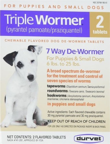 Triple wormer small dogs - small,