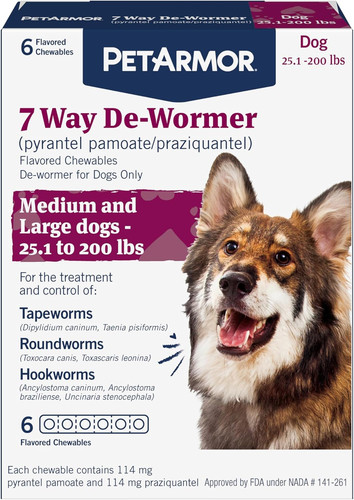 Way wormer for dogs oral - way,