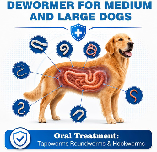 Wormer for dogs oral - de-wormer, dogs,
