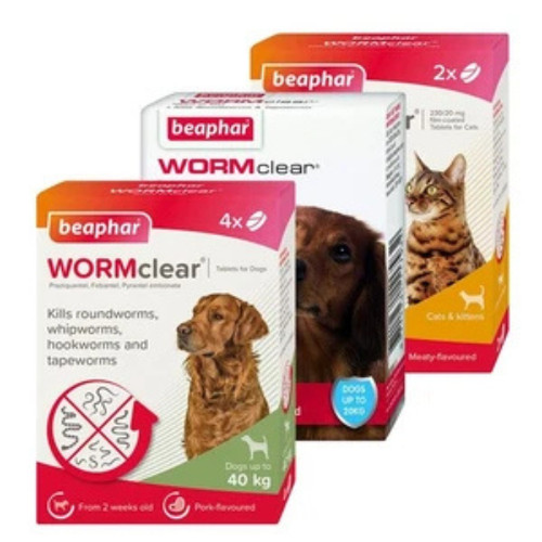 Beaphar wormclear worming - beaphar,