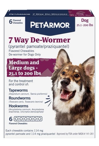 Way wormer for dogs oral - 7,