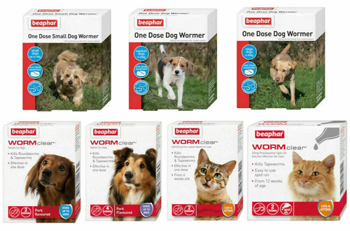 Beaphar worming wormer - cat, dog