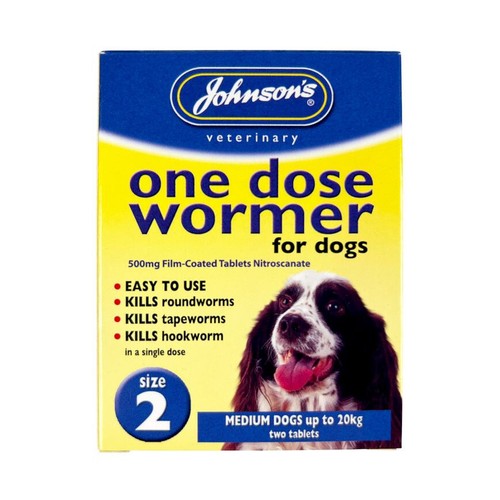Johnsons one dose - one, wormer