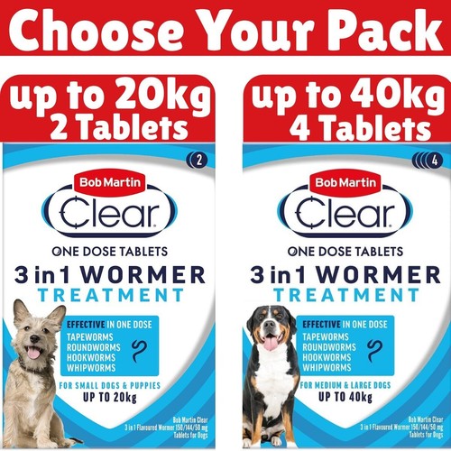 Bob martin clear 1 wormer - in,