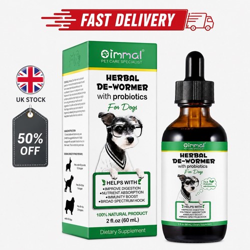 Natural herbal dog dewormer - herbal,