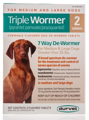 Triple wormer med large - wormer,,