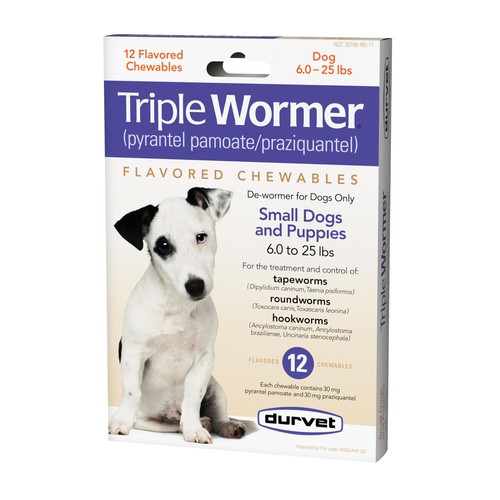 Durvet triple wormer - wormer, tablets