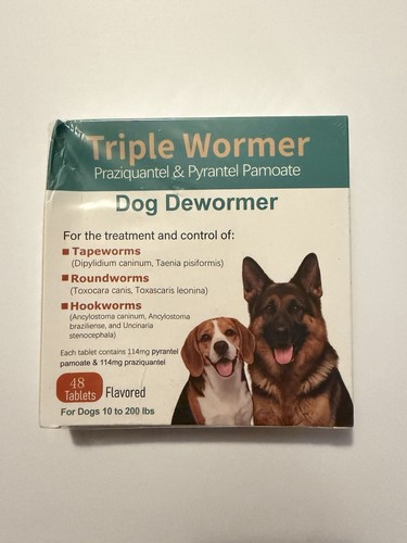Triple wormer tablets for - wormer,