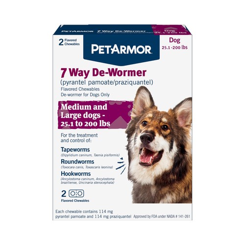 Dog dewormer large 1 - dog, 7-in-1