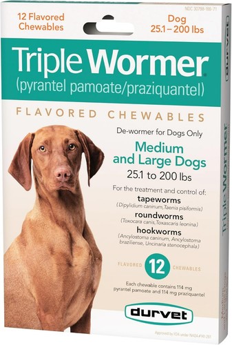 Triple wormer for medium - wormer,