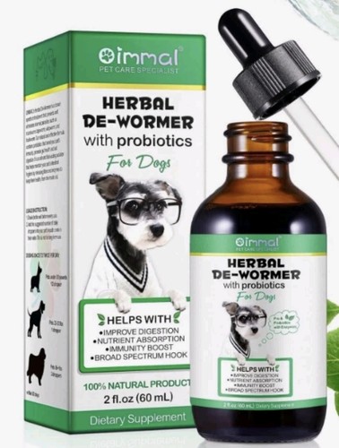 Herbal dog wormer - herbal,