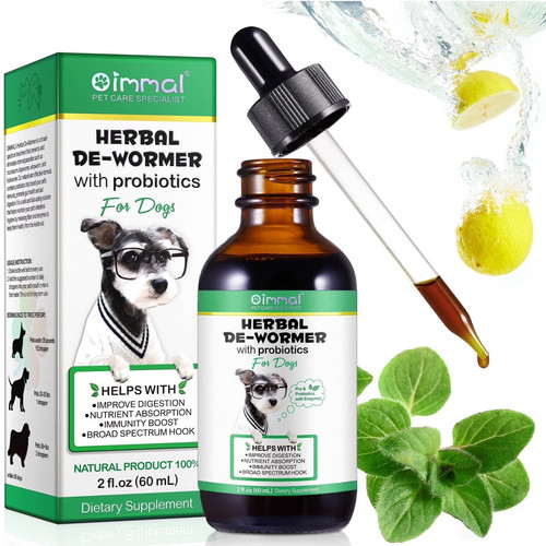 Dog natural herbal wormer - herbal, de-wormer