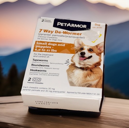 Petarmor way wormer - 7, de-wormer