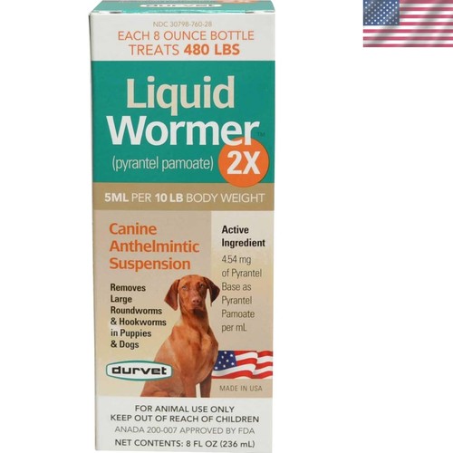 Wormer double strength - strength, liquid