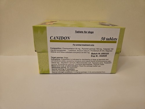Tablets wormer roundworm - 50,